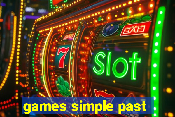 games simple past